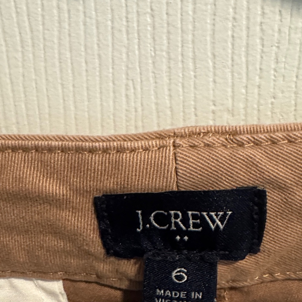 J. Crew Tan Trousers